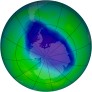 Antarctic Ozone 1993-11-12